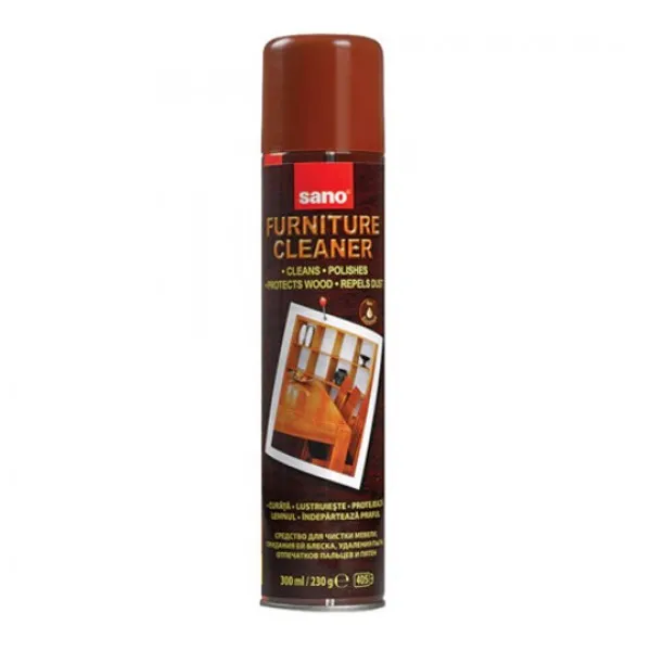 Sano Furniture Cleaner Средство для мебели аэрозоль 300 мл - image 1