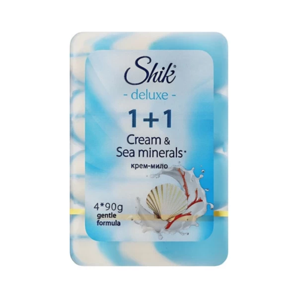 Shik мыло Deluxe Крем & Морские минералы 4x90 г - image 1