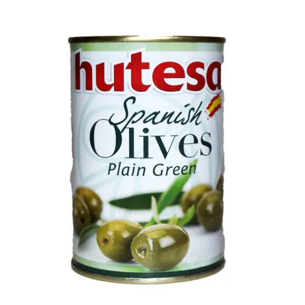 Olive verzi Hutesa cu simbure 420gr - image 1