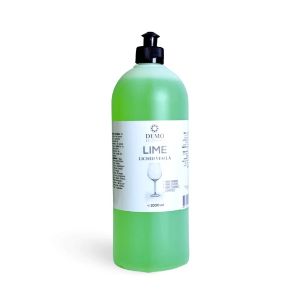 Demo Detergent vase cu glicerina lime 1L - image 1