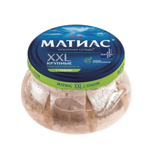 Санта Бремор Филе сельди Матиас с луком, кусочки, 260 г - image 2