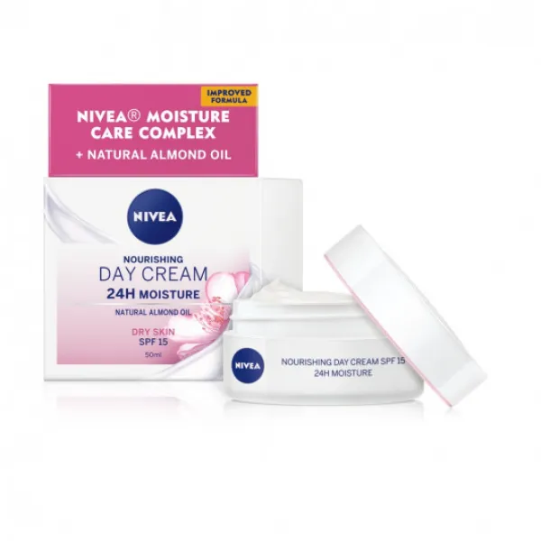 Nivea Crema de zi ten uscat SPF15, 50 ml - image 2