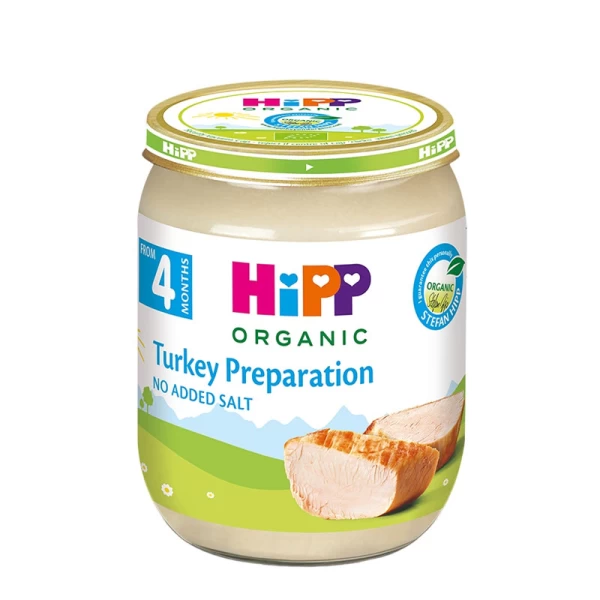 HiPP Piure de carne de curcan (4+ luni), 125 g - image 1