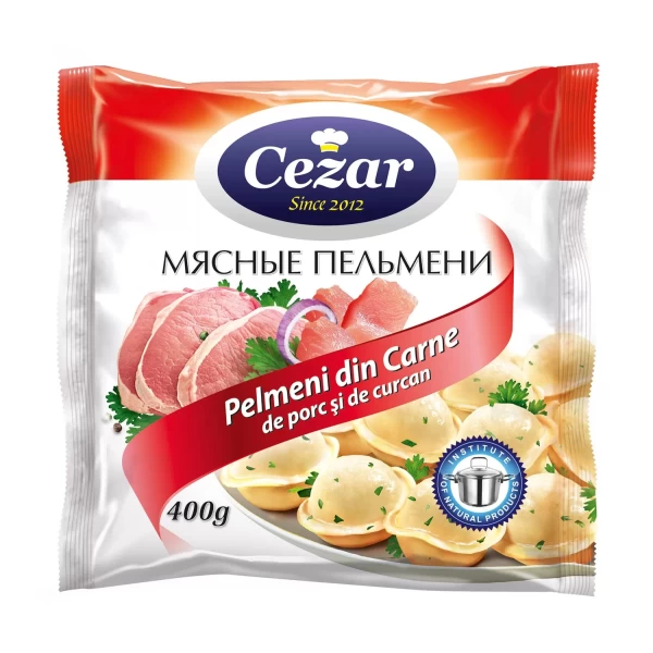 Cezar Pelmeni porc si curcan 400g - image 1