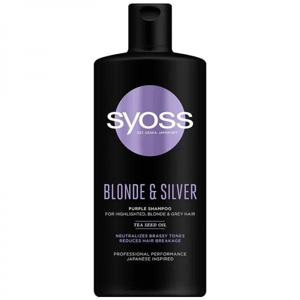 Syoss Sampon 440ml Blonde & Silver - image 1