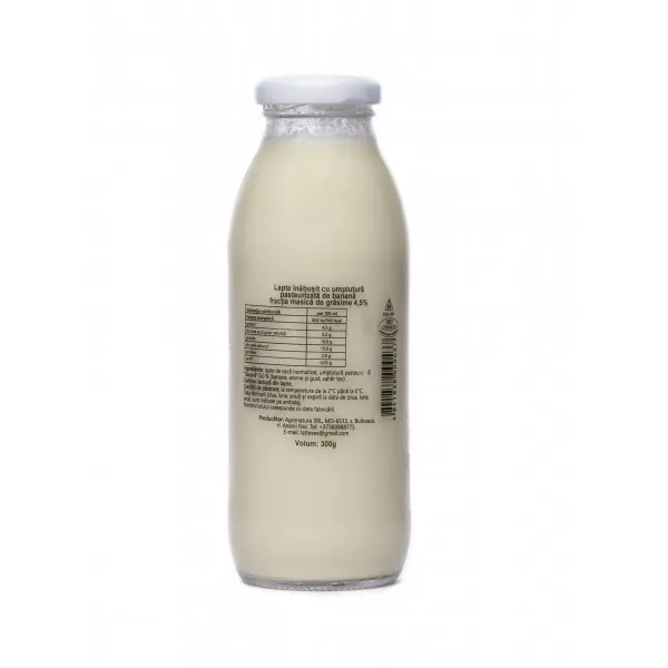 Lapte cu gust de banane Lattese 5% 300g - image 2