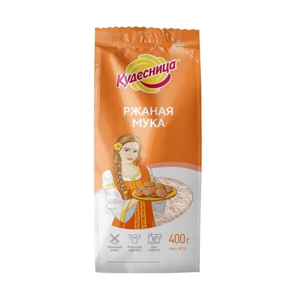 Мука ржаная Кудесница 400г - image 1