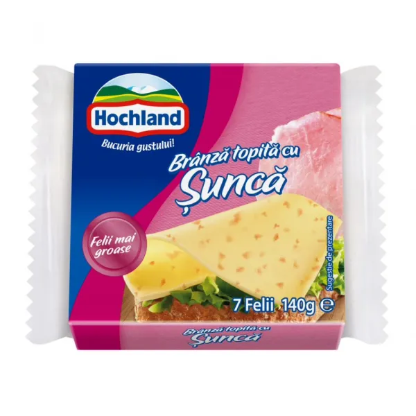 Hochland Branza topita felii sunca 140g - image 1