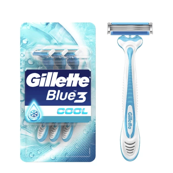 Бритва для мужчин Gillette Blue3 Cool, одноразовая, 3 шт. - image 2