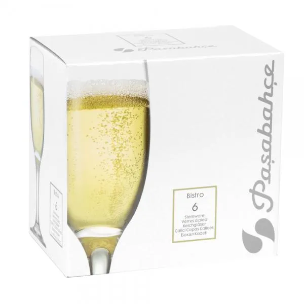 Набор бокалов для шампанского BISTRO 190 мл, 6 штук - image 2
