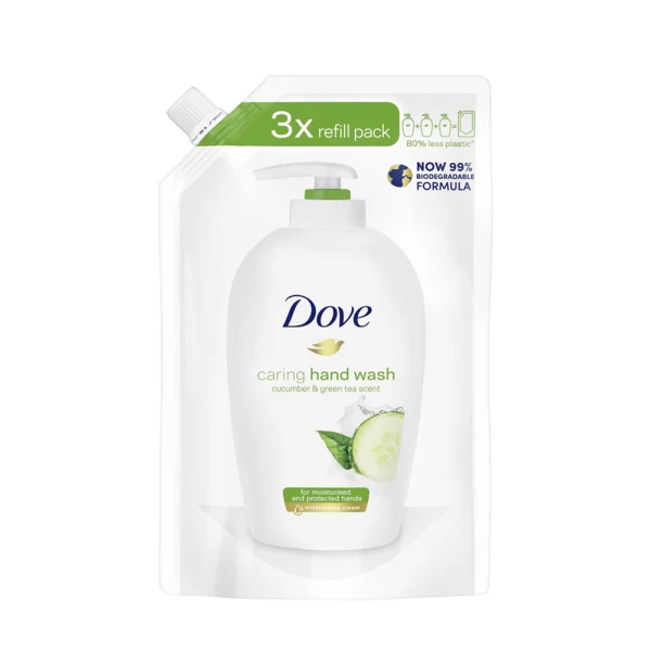 Dove Жидкое мыло Fresh Touch, 750 ml, запаска - image 1