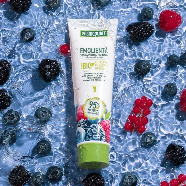 Cosmeplant Crema pentru picioare 100ml Emolienta Fructe de Padure - image 3
