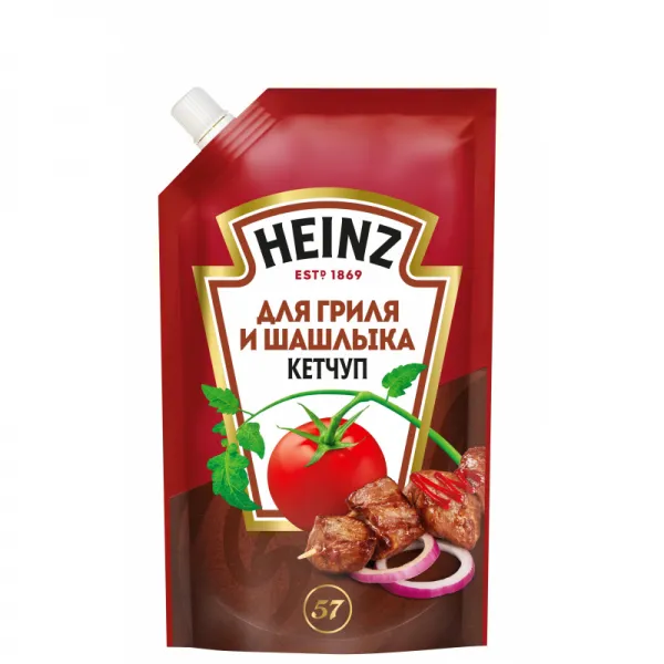 Кетчуп Heinz Для гриля и шашлыка дой-пак, 320 г - image 1