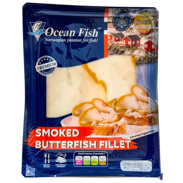 Ocean Fish Рыба копченая масляная нарезанная 200гр - image 1