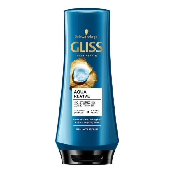 Gliss Aqua Revive Бальзам для нормальных или сухих волос, 200 мл - image 1