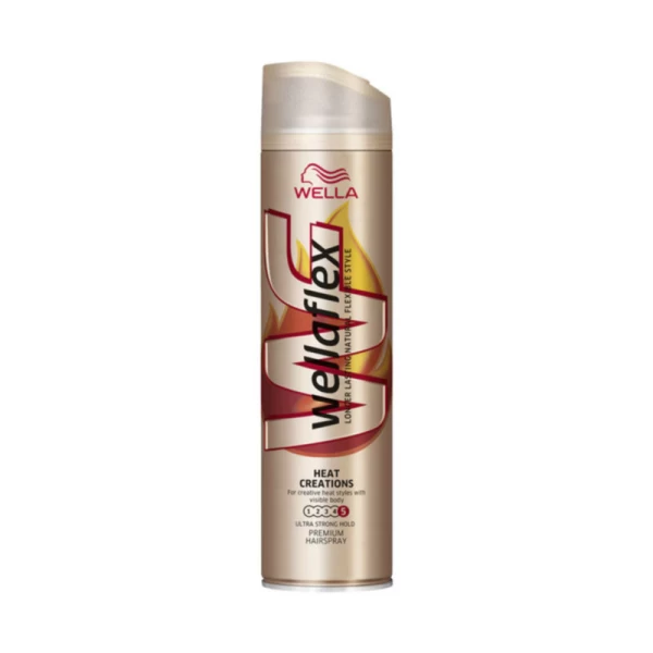 Wellaflex Лак для волос Heat Creations для очень сильной фиксации, 250 мл - image 1