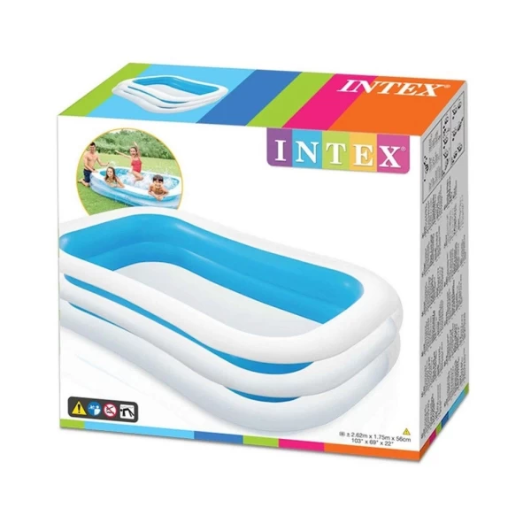 Надувний басейн Intex Beachwave 262 x 175 x 56 см (656483) - image 1