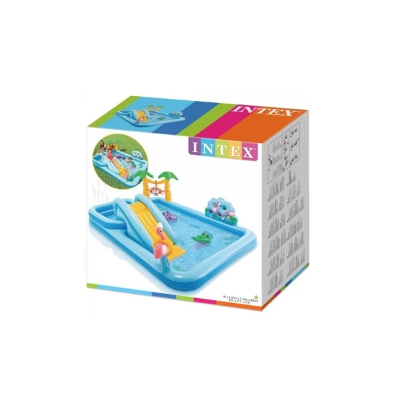 Intex Centru de joaca gonflabil Jungla 257х216х84 cm - image 1
