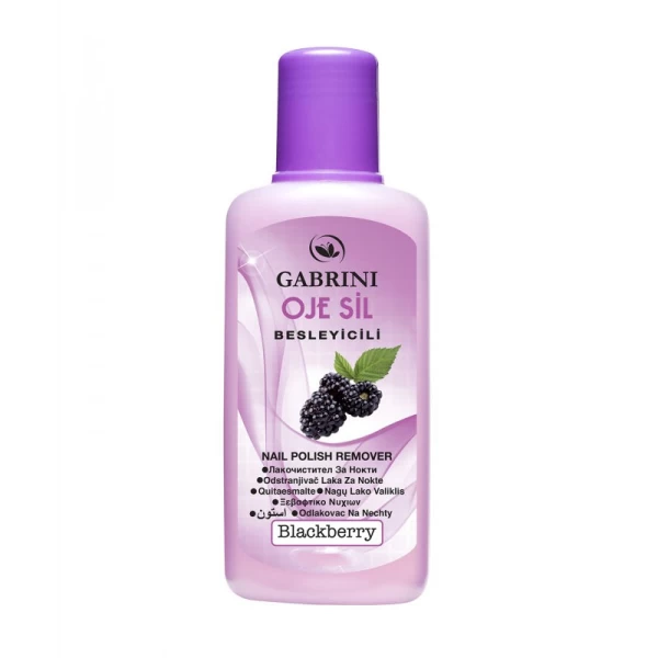 Gabrini Solutie pentru inlaturarea ojei Blackberry 130ml - image 1
