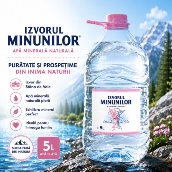 Вода Izvorul Minunilor, 5l не газированная - image 2