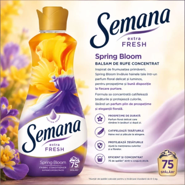 Semana Balsam de rufe 1.5L Extra Fresh Spring Bloom - image 2
