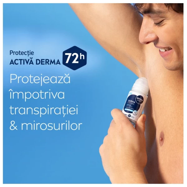 Nivea Derma Control Deodorant roll-on Cool Defend Mas 50ml - image 3