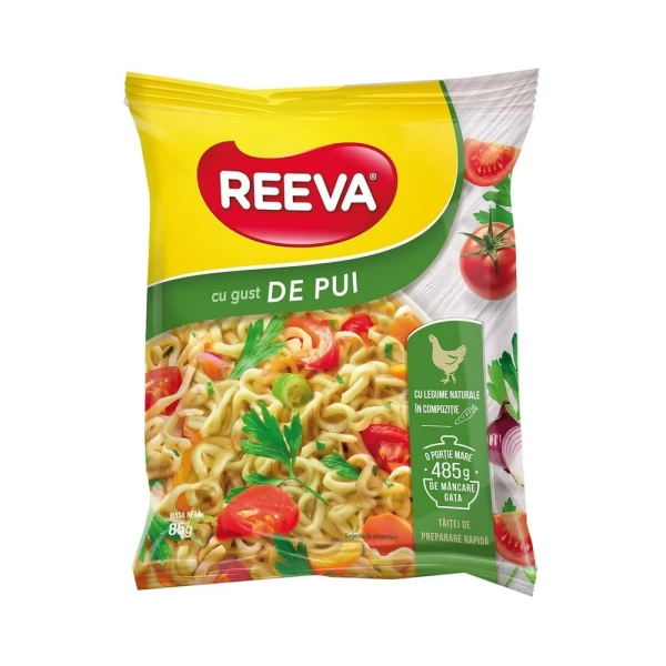 Лапша с яйцом Reeva куриная упаковка 85 гр - image 1