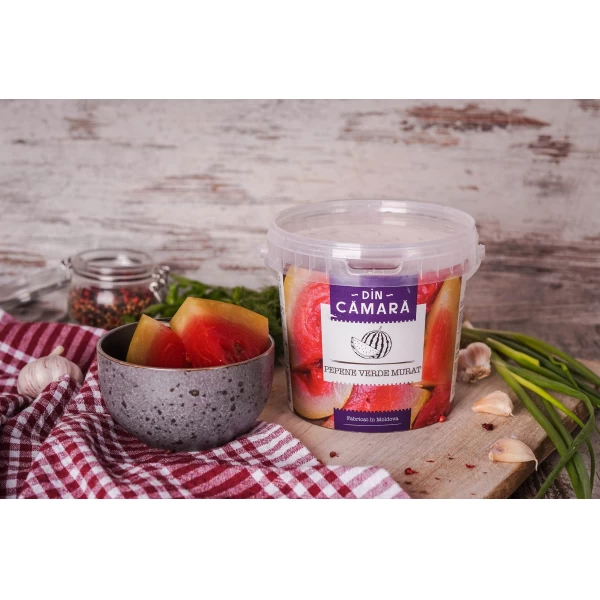 Маринованный арбуз "Din Cămară" (в ведерке) 0,5 кг - image 2