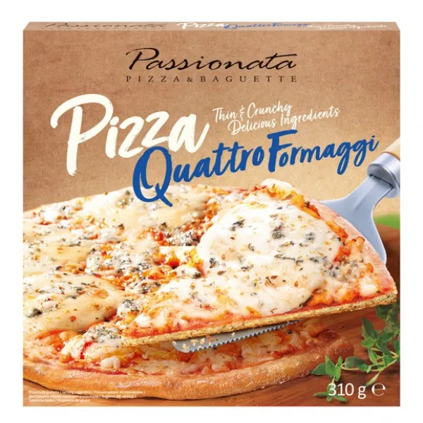 Passionata Pizza 320g Quattro Formaggi - image 1