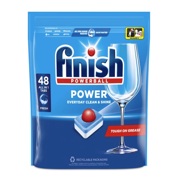 Finish Tablete pentru masina de spalat vase Finish Power 48 buc - image 1
