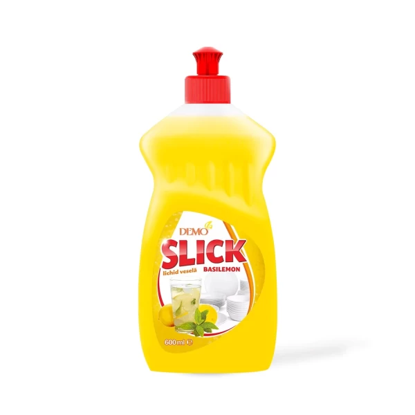 Demo Detergent de vase Slick BasiLemon 600 ml - image 1