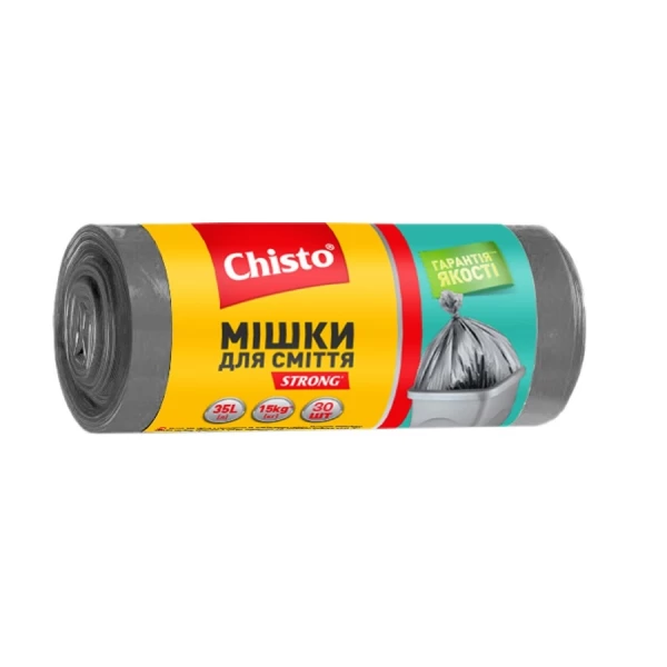 Chisto Мусорные пакеты 35л, 30 шт прочные - image 1