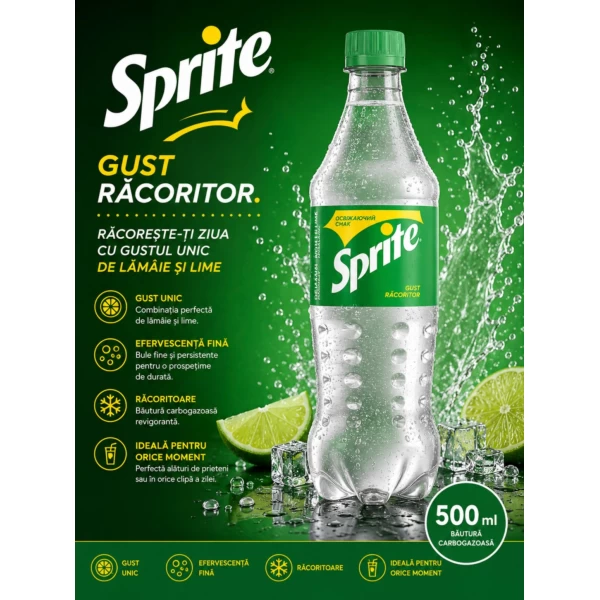Sprite Напиток газированный со вкусом лайма 0,5л - image 2