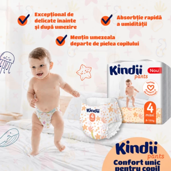 Kindii Трусики №4 Макси 9-15 кг 22 шт - image 2
