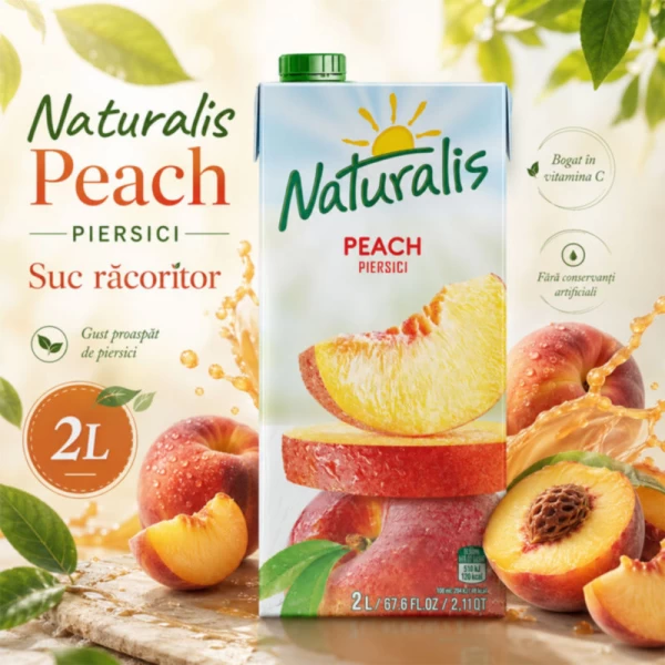 Naturalis Nectar de piersici 2000 ml - image 2