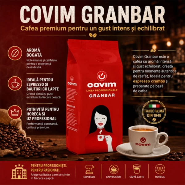 Covim Cafea boabe Granbar Grandbar 1 kg - image 2