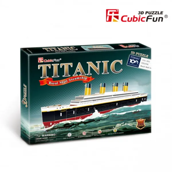 3D пазл CubicFun Титаник (T4012h) - image 1