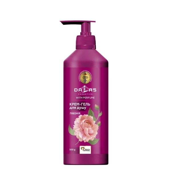 Dalas Crem-gel de dus 500ml Bujor - image 1