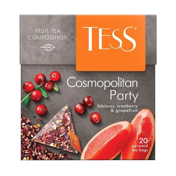 *Tess Ceai din plante cu fructe Cosmopolitan Party 20p х 2g - image 1