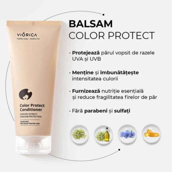 Viorica Balsam pentru par protectia Culorii 200 ml - image 2