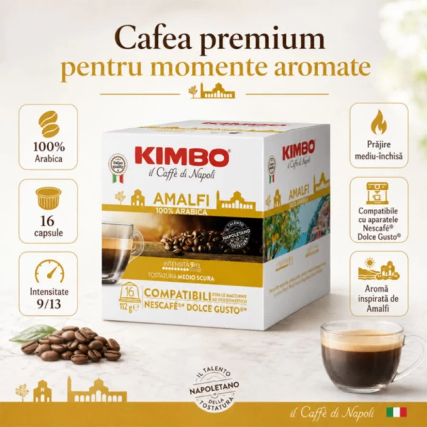 Kimbo Cafea capsule Dolce Gusto Amalfi, 16 buc - image 2