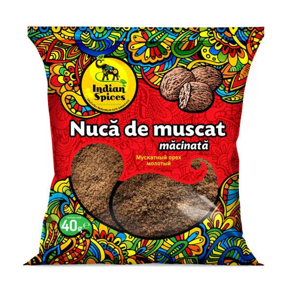 Мускатный орех молотый Indian Spices, 40 г - image 1