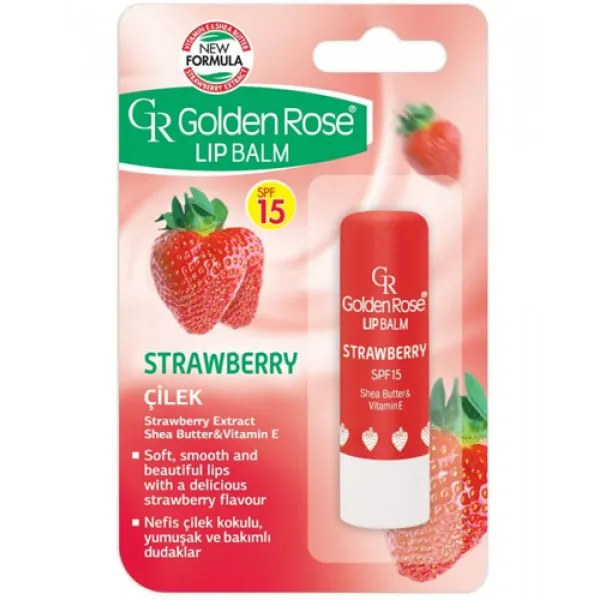 Golden Rose Balsam de buze Capsuni SPF 15 - image 1