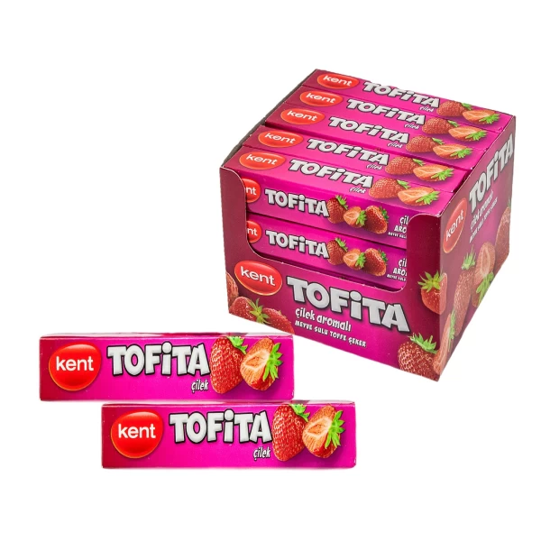 Tofita Жевательные конфеты 47г Клубника - image 2