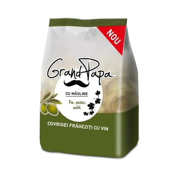 Grand Papa Covrigi vin alb si masline 200 gr - image 1