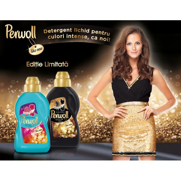 PERWOLL Гель для стирки 0.990л Black - image 2