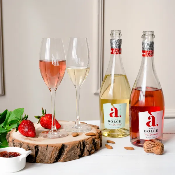 Вино игристое Apriori Muscat Роуз демисек 0.75л - image 2