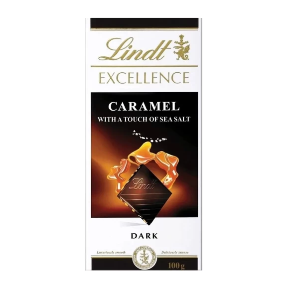 Шоколад Lindt Excellence темный с карамелью 100г - image 1