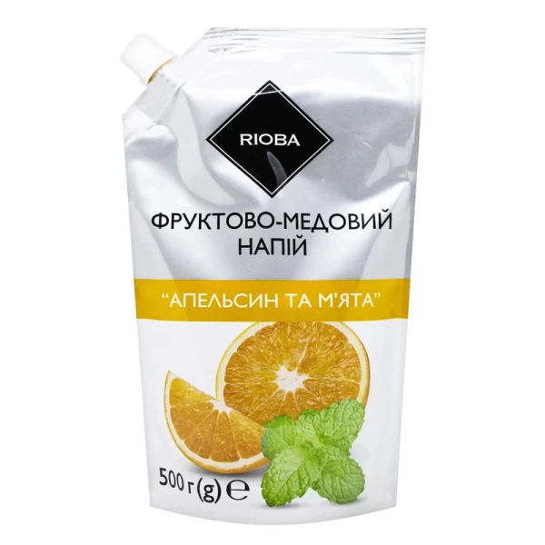 Rioba Concentrat de ceai portocala si menta 500 g - image 1