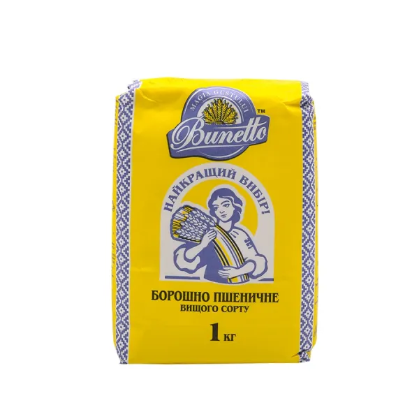 Bunetto Мука пшеничная превосходное качество 1кг - image 1
